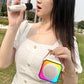 2Pcs Portable Mini Karaoke Machine Bluetooth Speaker with 2 Wireless Microphones