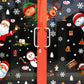6Pcs Christmas Window Clings Window Stickers Decals with Santa Claus and Snowman