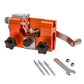 Portable Hand Crank Chain Sharpening Tool Set With 3 Grinding Heads
