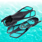 Pair of Snorkel Fins Snorkeling Diving Swimming Fins Barefoot Flippers