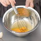 5 Piece 410 Stainless Steel Colander and Mixing Bowl Set 22 to 30cm