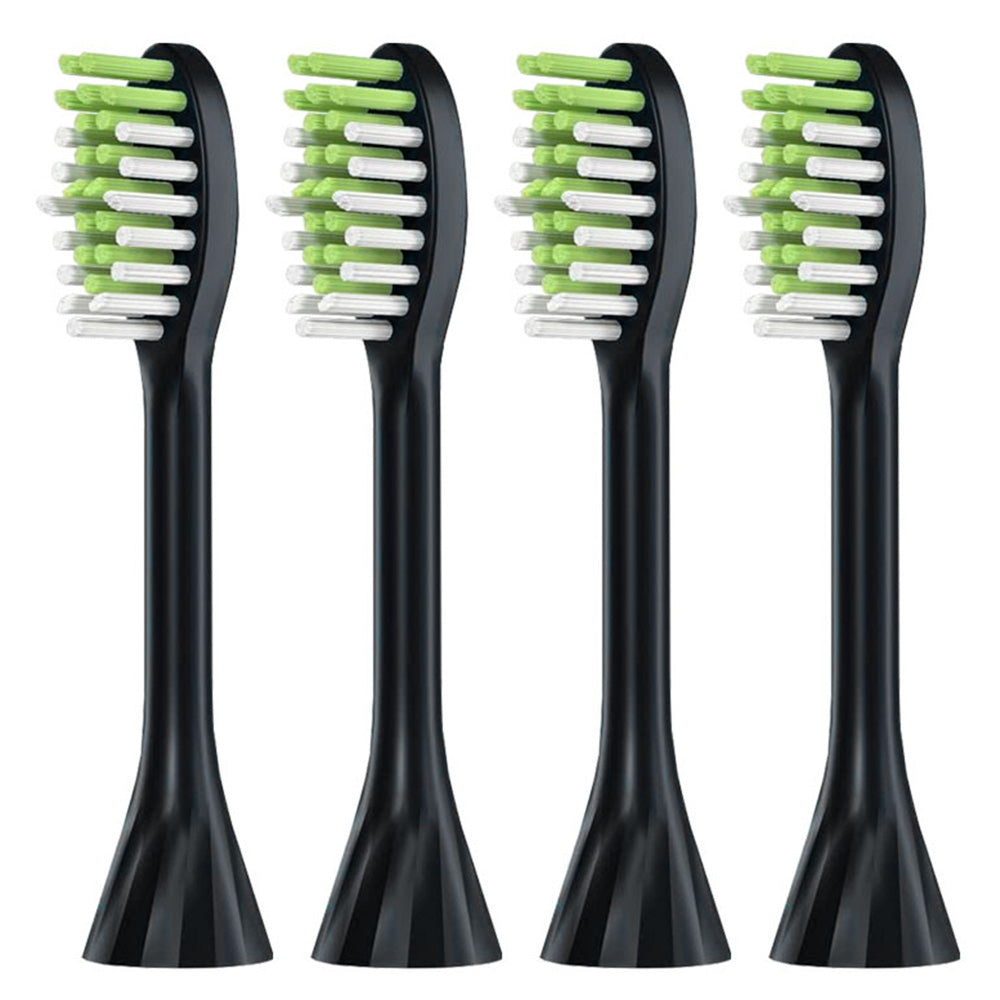 4Pcs Toothbrush Replacement Heads and Head Covers for Philips HY1100/1200/One Series