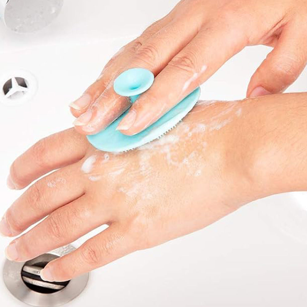 4 Pack Silicone Face Cleansing Brush Facial Cleanser Brush Set