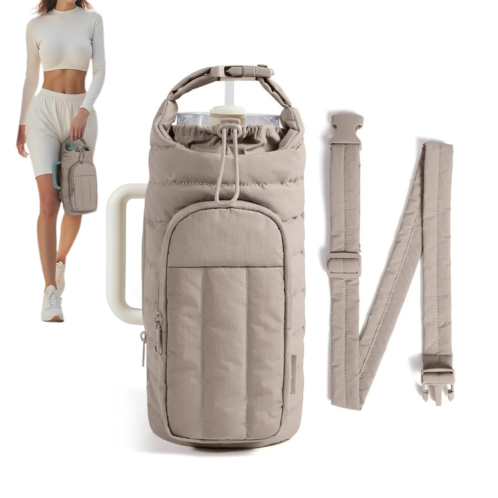 Water Bottle Holder Bag with Strap Crossbody Bag Gym Accessories