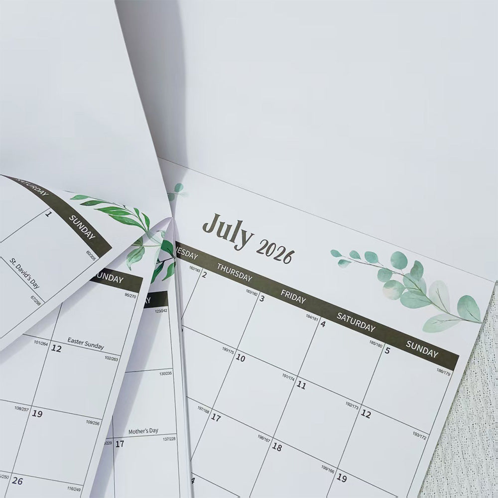 18-Month Planner Calendar for Fridge