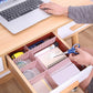 24Pcs Adjustable Drawer Divider DIY Storage Organiser for Cabinets