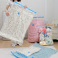 5PCS Vacuum Compression Storage Bags