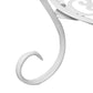 Double-layer Wrought Iron Flower Stand for Indoor and Outdoor