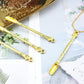 6Pcs Mini Metal Scoop Portable Small Sampling Spoon for Spice and Coffee