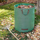 Heavy Duty Outdoor Leaf Collection Bag Foldable Garden Yard Waste Tarp