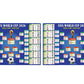 2026 Soccer World Cup Schedule Poster 2026 FIFA World Cup Fixtures Chart Wall Decor for Soccer Fans
