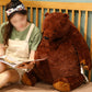 Giant Brown Bear Stuffed Animal for Adults Stress Relief Anti-Anxiety Cuddly Bear Toy