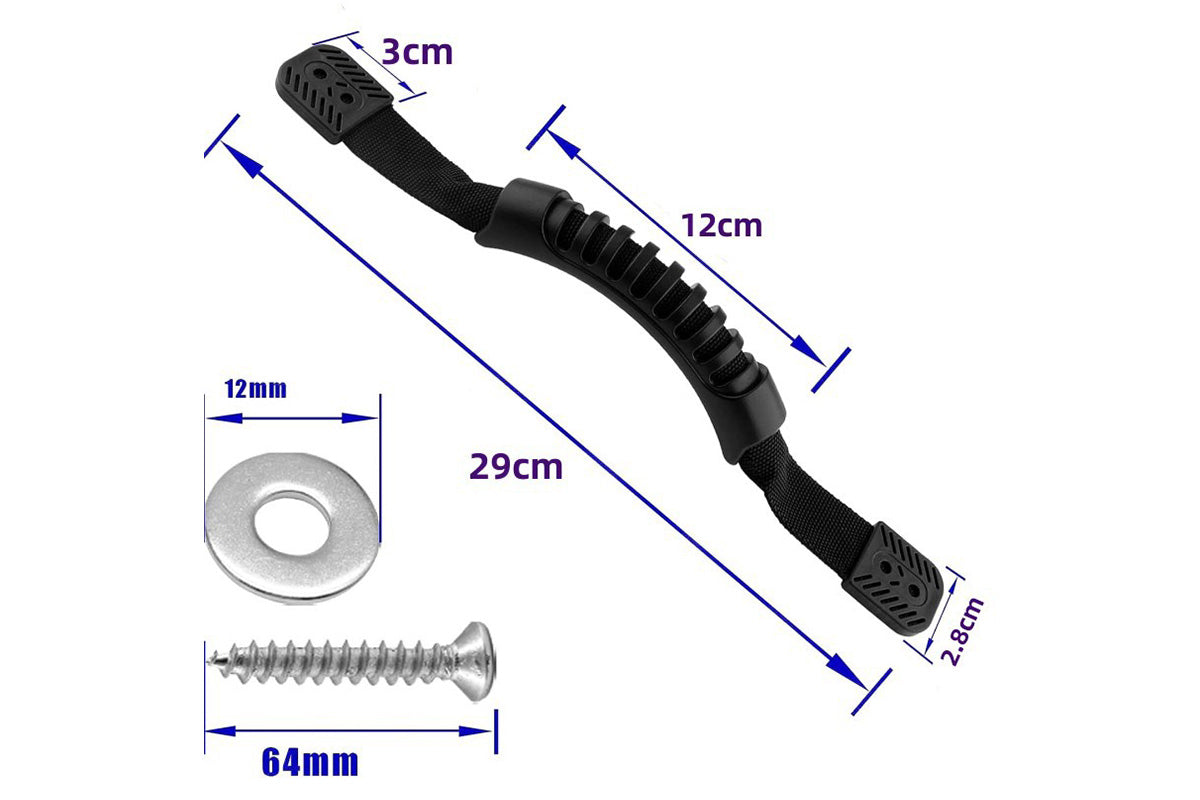 Kayak Carry Handles Canoe Boat Side Mount Carry Handle Replacement Handles for Luggage