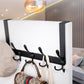 Stainless Steel Over The Door Hooks Durable Door Hangers for Kitchen Bathroom Bedroom