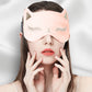 Cat Pure Mulberry Silk Travel Sleep Eye Mask Cover Padded Blindfold Soft Silky