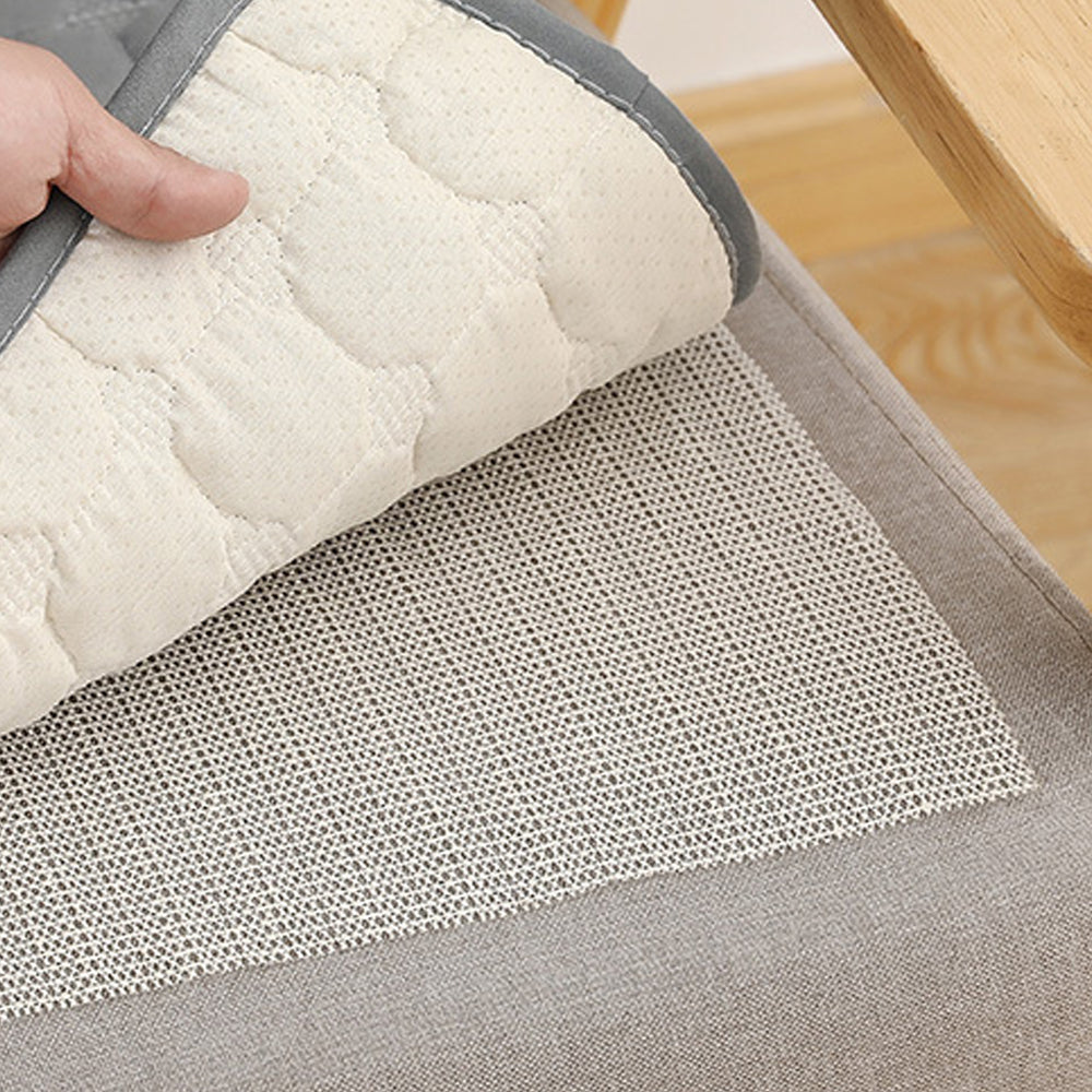 2Pcs 1.8x2m PVC Anti-Slip Rug Pad Underlay