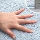 4Pcs Shaggy Mat Set Plush Bathroom Floor Mats Toilet Mat