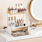 4 Tier Cosmetics Storage Organizer Large Capacity 2 Drawers for Skincare and Makeup