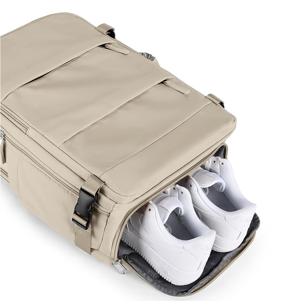 Travel Laptop Backpack with Shoe Compartment