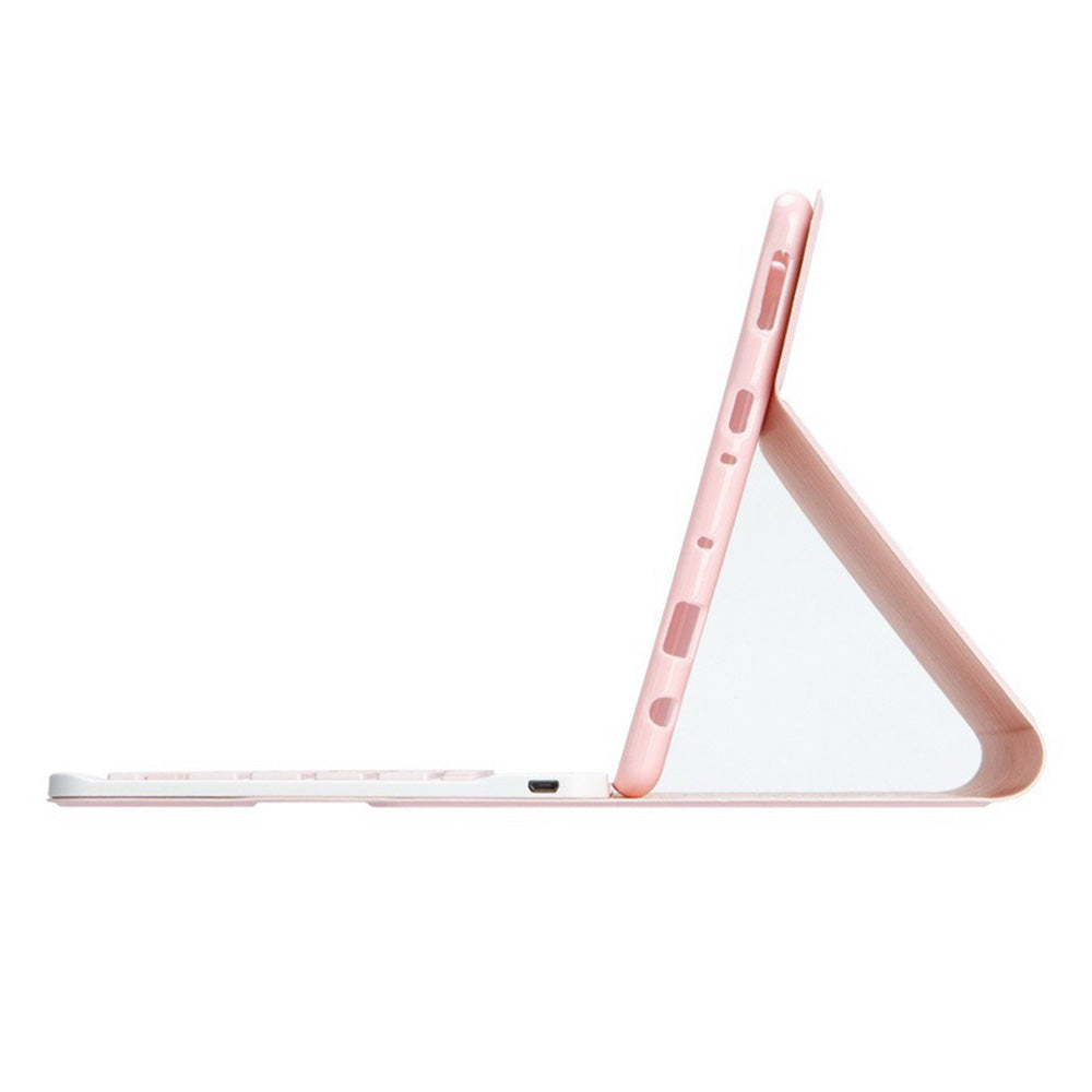 Keyboard Case and Mouse for Samsung Tab S11 S10 S9 S8 S7 11 Inch Models-Pink