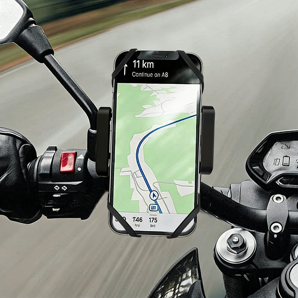Universal Motorcycle Phone Mount Holder for Handlebar