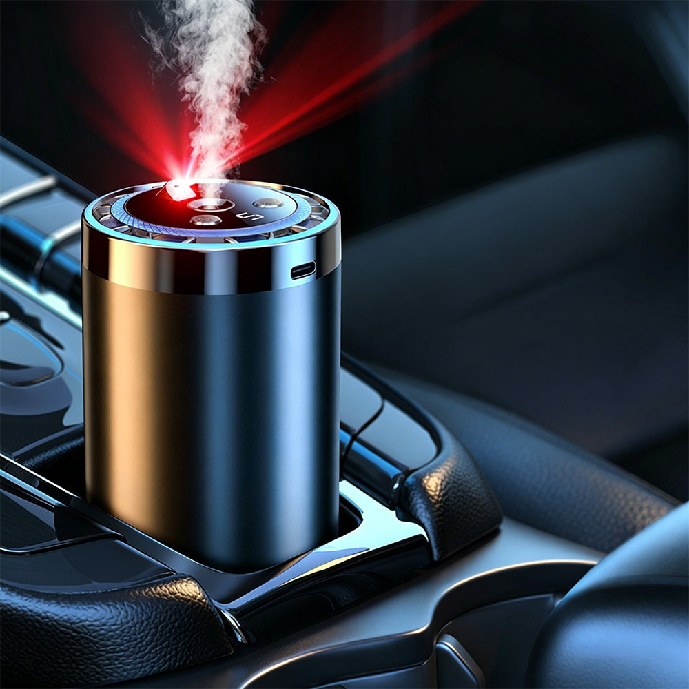 Smart Car Perfume Air Freshener Diffuser Aroma Scent Diffuser with Ambient Light