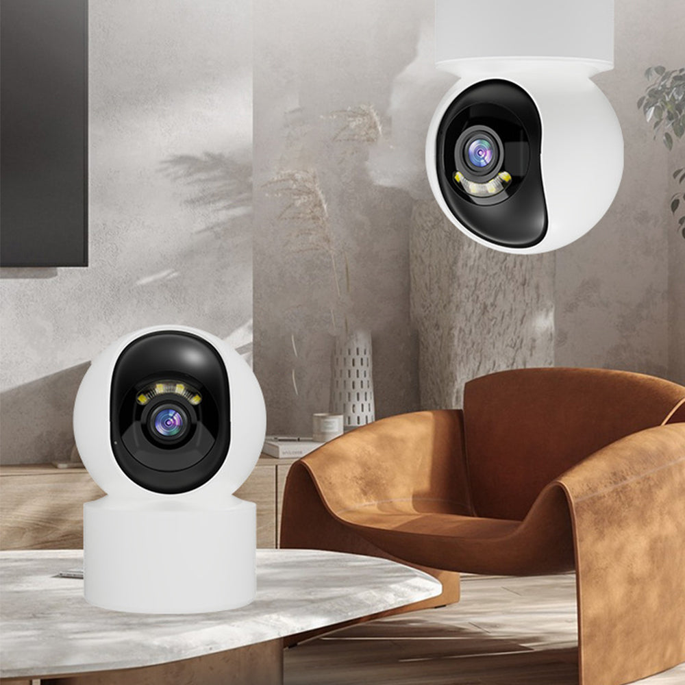 2MP WiFi Security Camera with Dual Screen and Night Vision