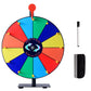 30cm Prizes Spinner With Stand Tabletop Prize Wheel For Game Carnival