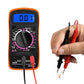 Digital Multimeter DC AC Voltmeter and Ohm Volt Amp Meter for Voltage Current Resistance