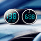 Car HUD Head Up Display Supports KMH MPH Time Direction Display Digital Car Speedometer for Cars Trucks