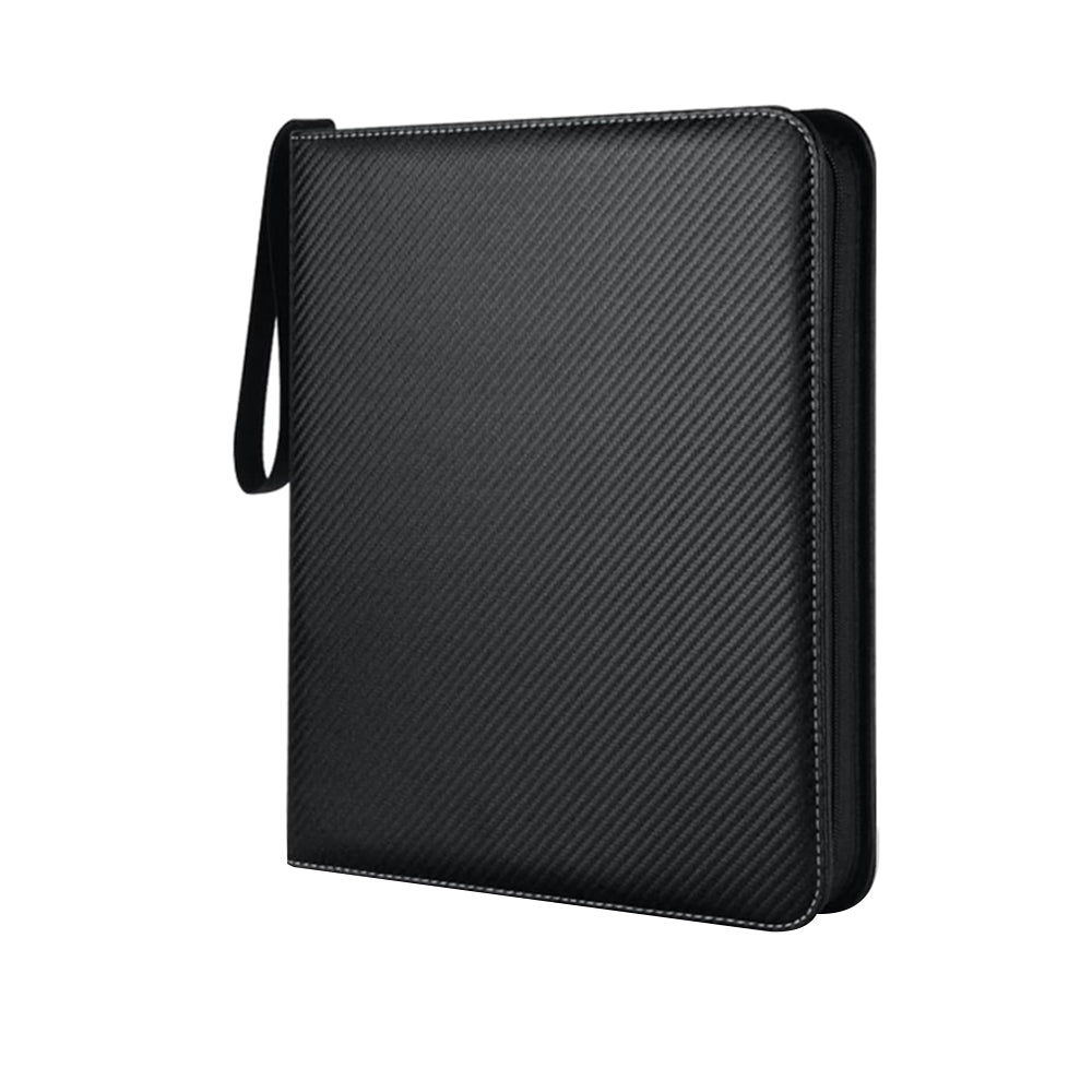 900 Slots 9 Pockets Card Album Collectors Folder Zipper Bag