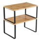 2Pcs Wooden Cabinet Shelf Organizers Kitchen Counter Shelves