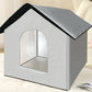 All Season Outdoor Cat House Self-Warming Shelter for Cats & Small Pets