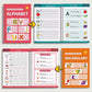 Reusable Magic Grooved Writing Practice Books with Disappearing Ink Pens