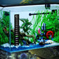 10Pcs Aquarium Thermometer Fish Tank Stickers Temperature Strip Dual Scale Stickers