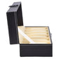 6/10/12 Grids PU Leather Watch Box Organizer Display Case with Lock