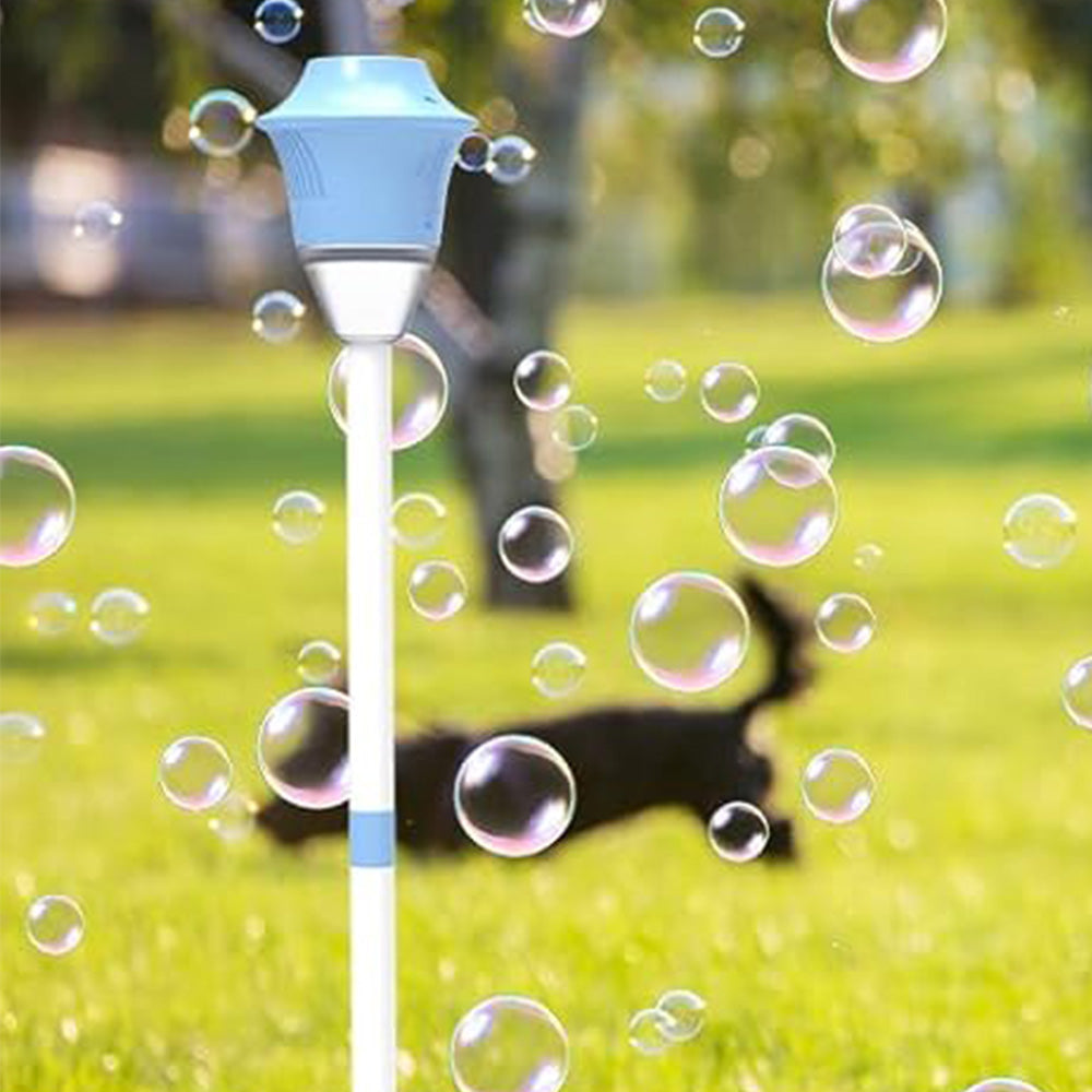 Rechargeable Adjustable Standing LED Bubble Machine for Parties
