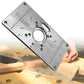 Universal Router Mounting Plate Aluminum Insert Plate for Woodworking Tools