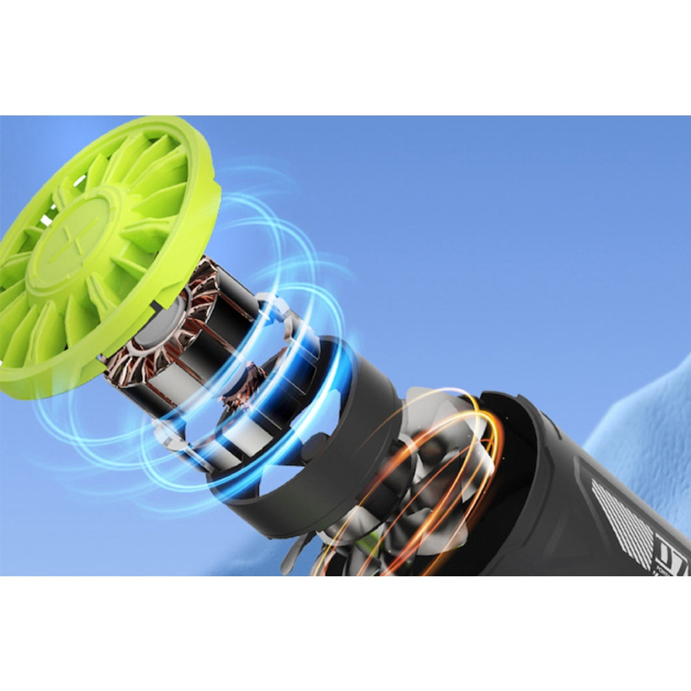 Hot Weather Handheld Fan 100 Gear Stepless Speeds Regulation Fan