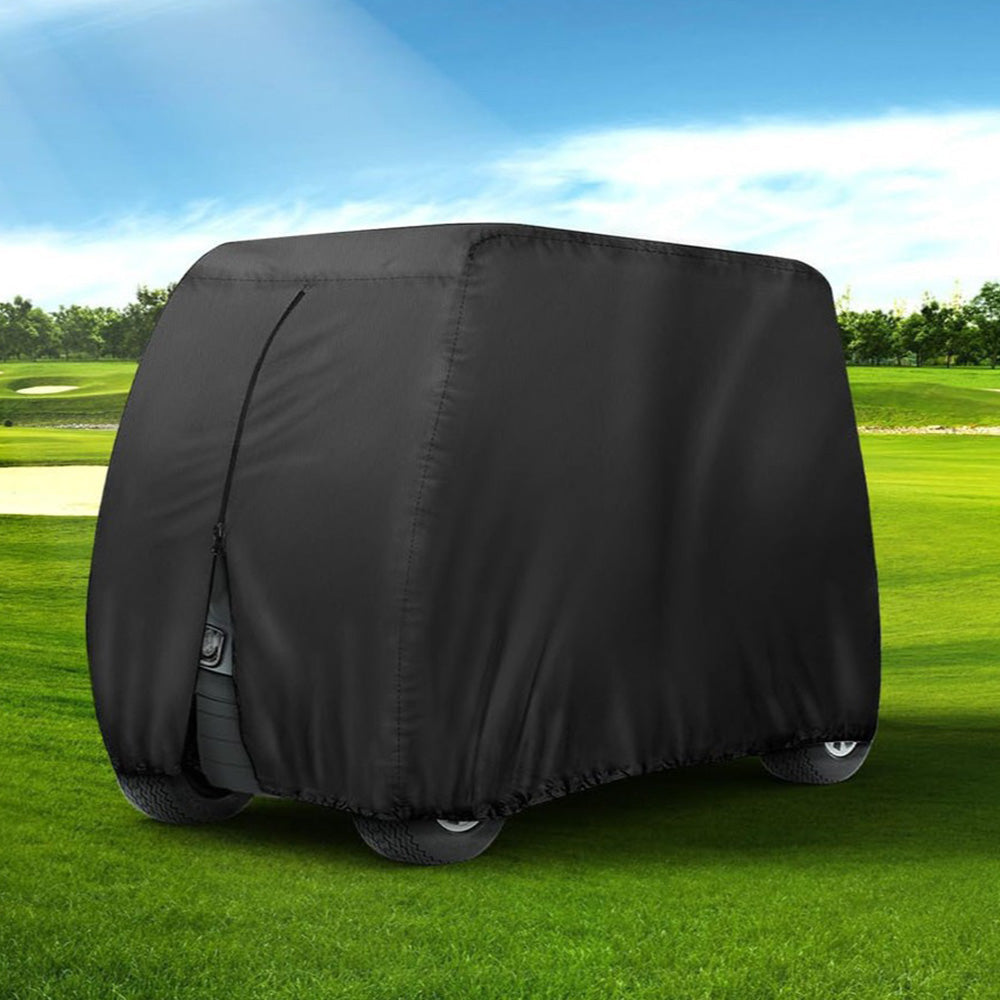 Oxford Golf Cart Cover Waterproof Dustproof Protector for 2- or 4-Passenger Carts