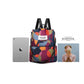 Anti-theft Backpack New Multifunctional Printed Oxford Travel Bag