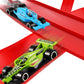 Car Racing Track Set Five Meter Race Track Dual Lane Gravity