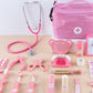 Kids Doctors Set Pretend Medical Playset Educational Toys Dentist Role-Playing Kit