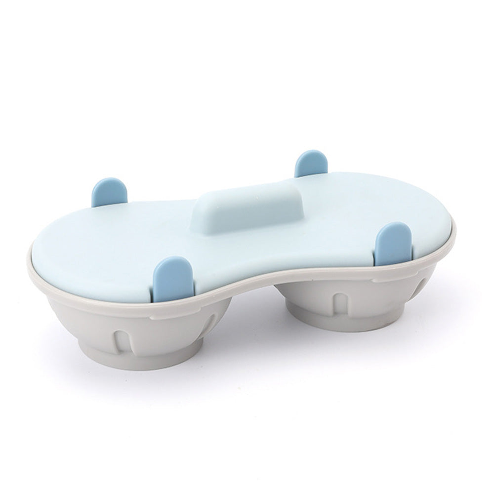 Double Layer Microwave Egg Cooker and Poached Egg Steamer