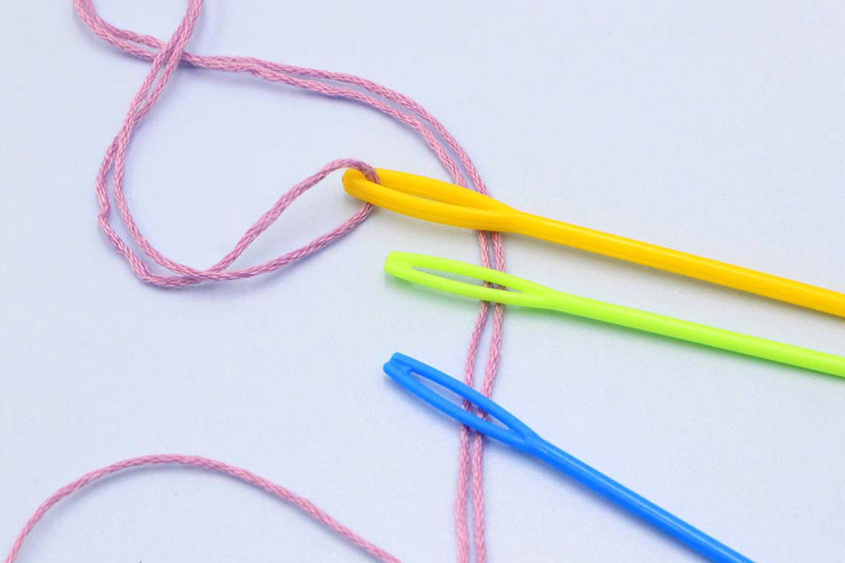 19 Pcs Yarn Needles Set Assorted Yarn Needles Bent Tapestry Needle Weaving Needle Darning Needles