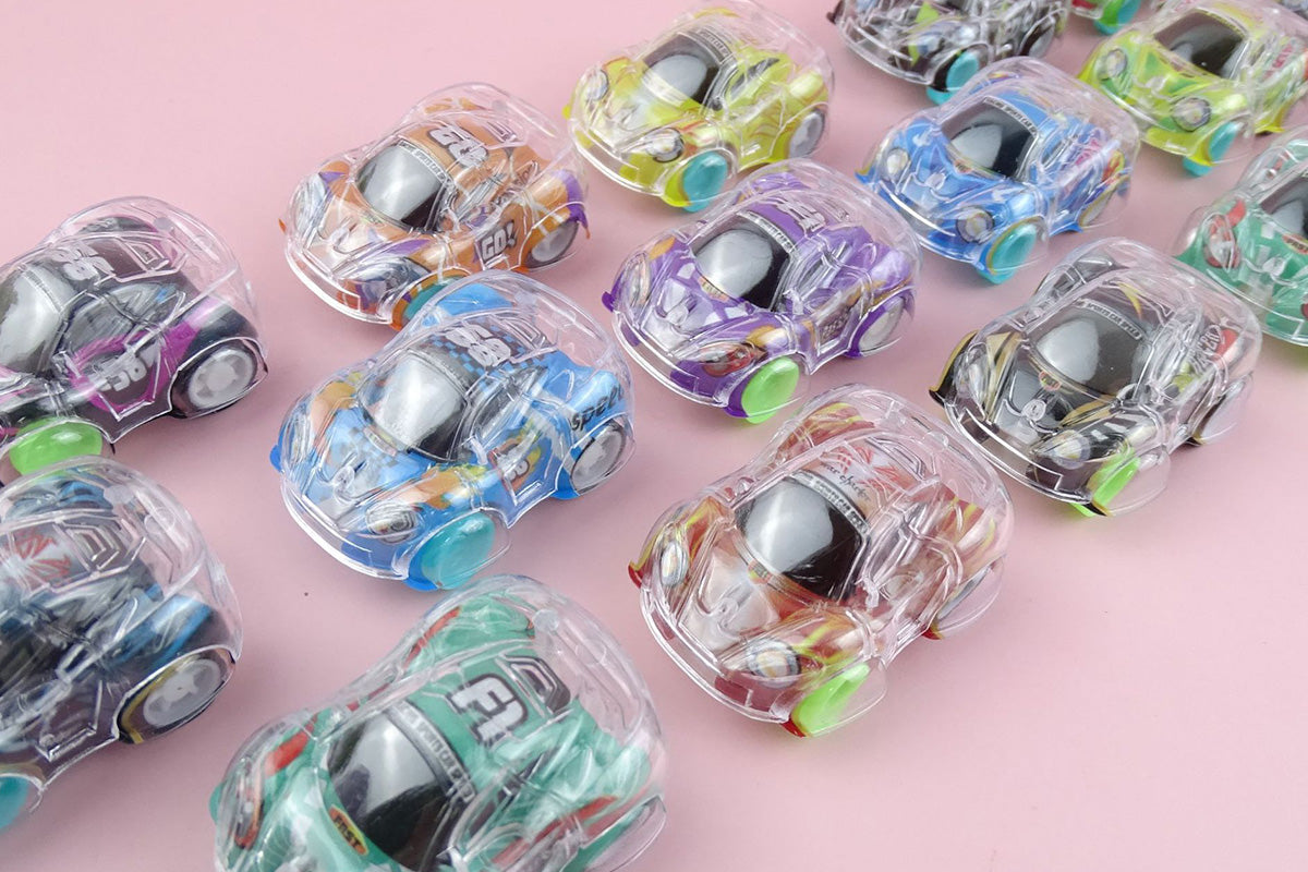 50Pcs Mini Pull Back Cars Set Pull Back Racing Vehicles Goodie Bag Stuffers