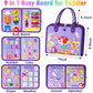 Montessori Busy Board Backpack Sensory Learning Portable Educational Activity Toy for Kids