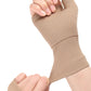 2 Pack Breathable Wrist Support Gloves Nylon Gloves for Daily Activities Computer Typing Sports-Beige