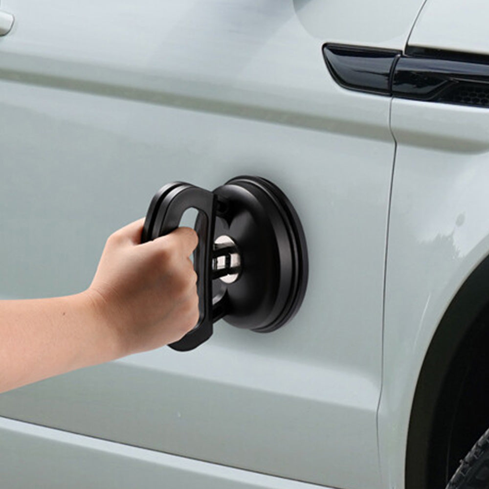 2 Piece Handheld Suction Cup Automotive Dent Puller Set in Two Sizes