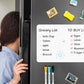 Dry Erase Board Sheet Set For Fridge Erasable Refrigerator White Board